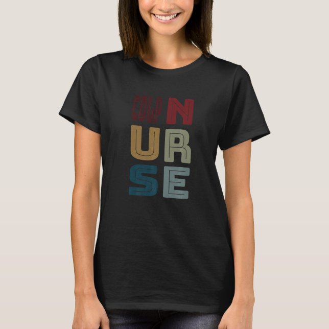 CD LP Nurse Cert Dialysis Licensed Practical Vinta T-Shirt (Front)