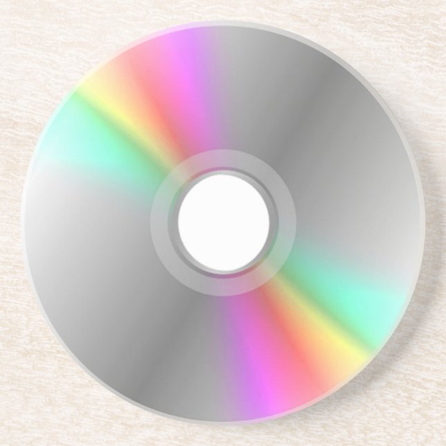 CD Music Disc Jockey Coaster (Front)