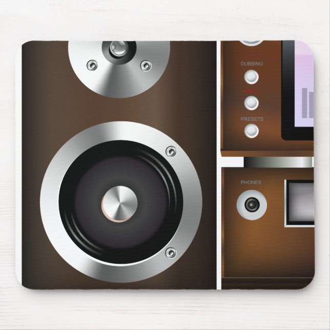 CD Player System Mouse Pad (Front)