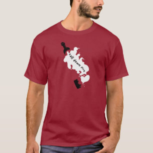 CDF Broken Bottle (Maroon) T-Shirt