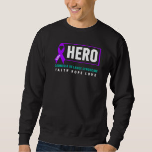 Cdls Awareness   Cdls Hero Cornelia De Lange Syndr Sweatshirt
