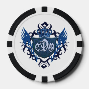 CDO-Blue Shield -Poker Chips