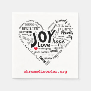 CDO Heart Napkin