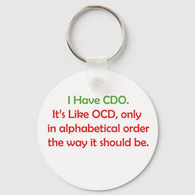 CDO KEY RING (Front)