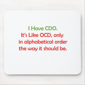 CDO MOUSE PAD