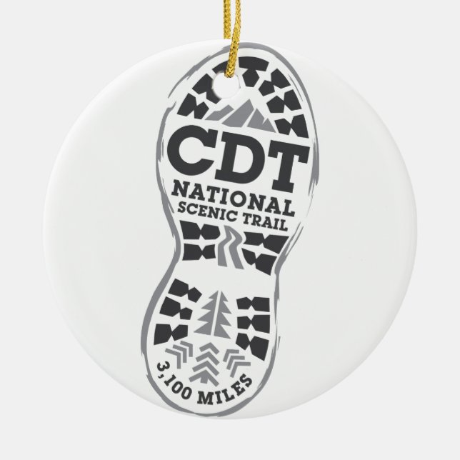 CDT CERAMIC TREE DECORATION (Front)