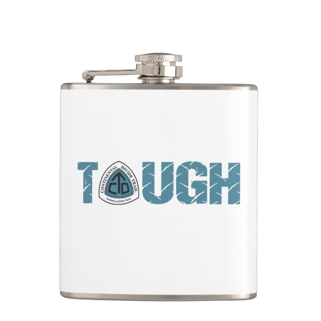 CDT Tough Hip Flask (Front)