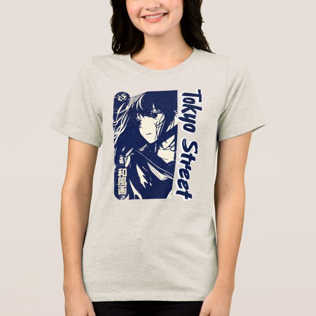 CDtokiostreet Tri-Blend Shirt (Front)