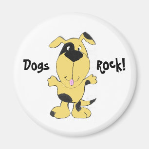 CE- Dogs, Rock! Magnet