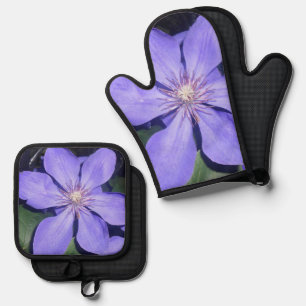 Césarine  oven mitt & pot holder set