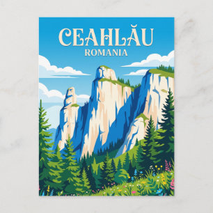 Ceahlău National Park Romania Postcard
