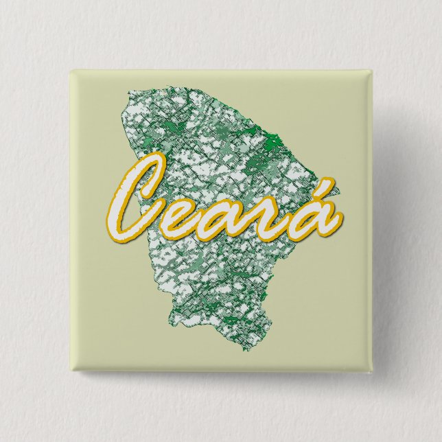 Ceara 15 Cm Square Badge (Front)