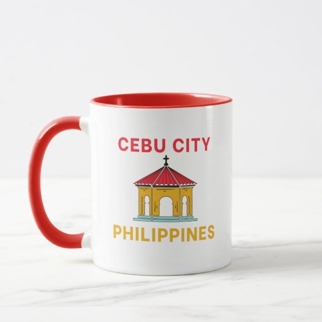 Cebu City Philippines Coffee Mug (Left)