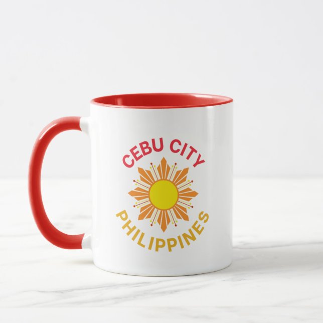 Cebu City Philippines Coffee Mug (Left)