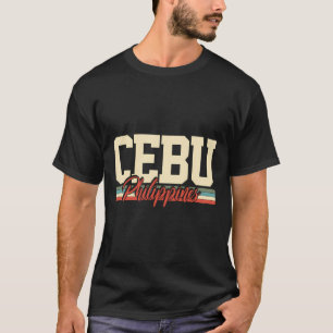 Cebu Philippines Island Retro Gift T-Shirt