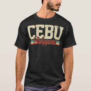 Cebu Philippines Island Retro Vintage Gift T-Shirt
