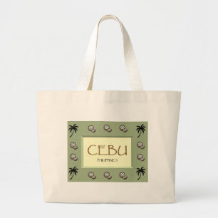 CEBU Philippines Jumbo Tote Bag