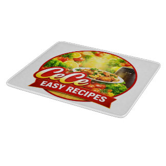 Cece Easy Recipe Cutting Board