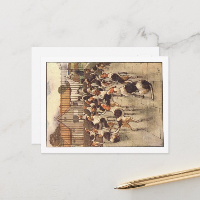 Cecil Aldin Postcards (Front/Back In Situ)