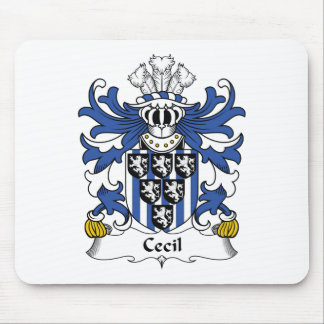 Cecil Family Crest Mouse Pad