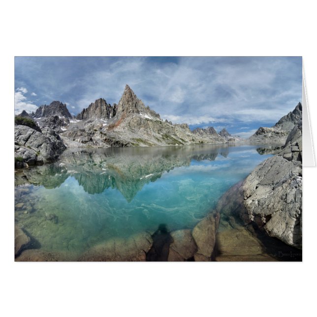 Cecile Lake / Minarets - Ansel Adams Wilderness (Front Horizontal)