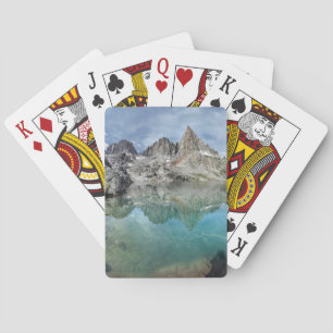Cecile Lake / Minarets - Ansel Adams Wilderness Playing Cards