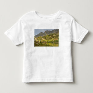 Cecret Lake with rainbow over Devil's Castle, Toddler T-Shirt