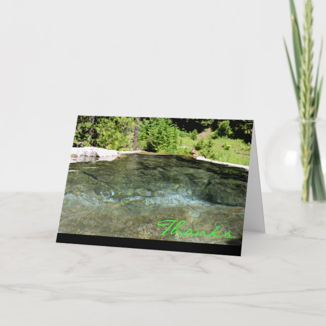 CEDA - Thank You ~ Weir Hot Springs Card (Front)