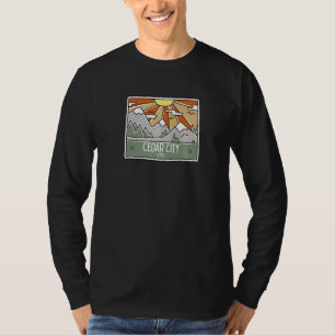 Cedar City Utah Mountains UT Vacation Souvenir Pre T-Shirt