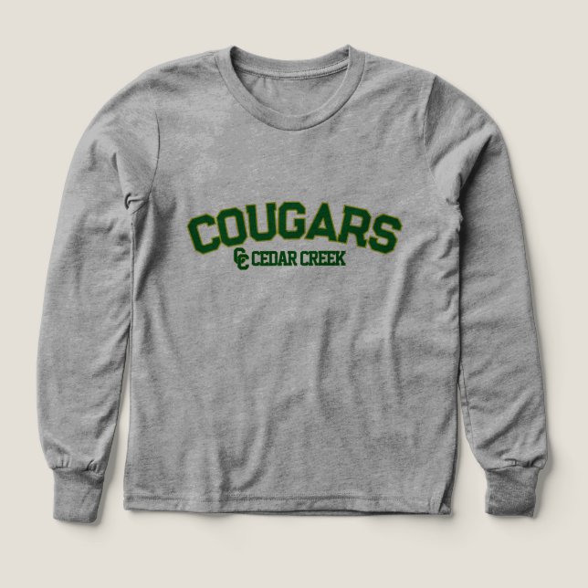 cedar creek cougars (Design Front)