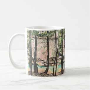 Cedar Falls Trail, Hocking Hills  Coffee Mug