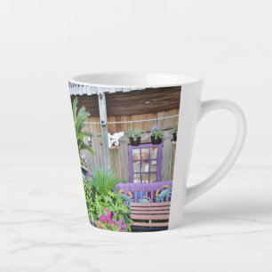 Cedar Key Patio Latte Mug