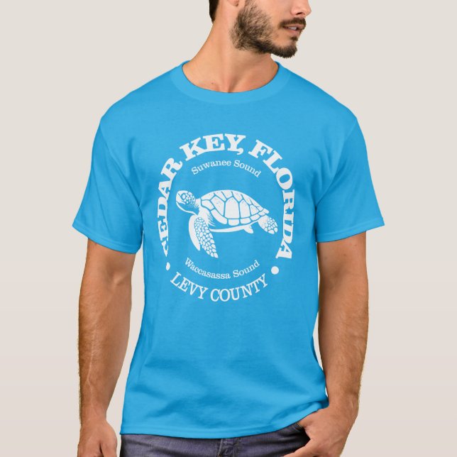 Cedar Key (sea turtle) T-Shirt (Front)