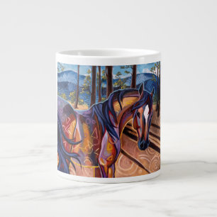 Cedar Lake Horse Jumbo Mug