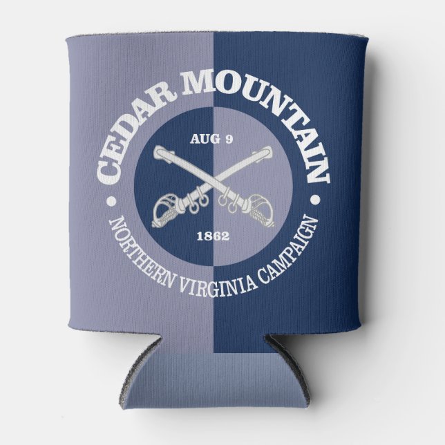 Cedar Mountain (B&G) Can Cooler (Front)