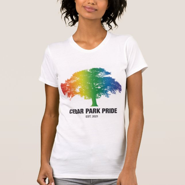 Cedar Park Pride Slim Fit T-shirt (Front)
