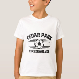 Cedar Park Timberwolves Soccer Ll 2025  T-Shirt