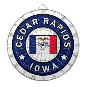 Cedar Rapids Iowa Dartboard