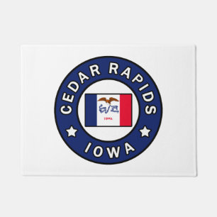 Cedar Rapids Iowa Doormat