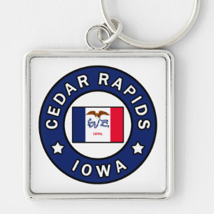 Cedar Rapids Iowa Key Ring