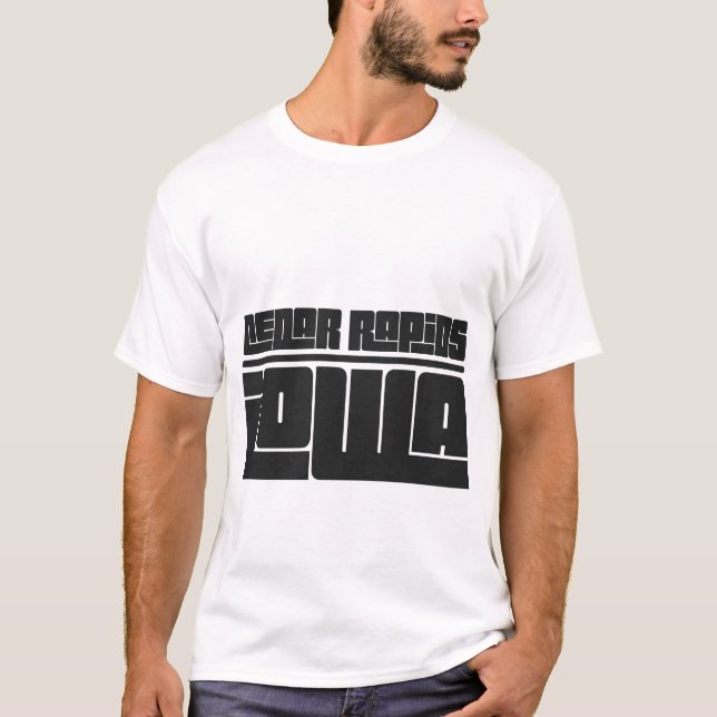 Cedar Rapids - Iowa T-Shirt (Front)