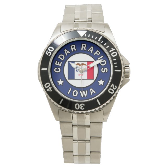 Cedar Rapids Iowa Watch (Front)