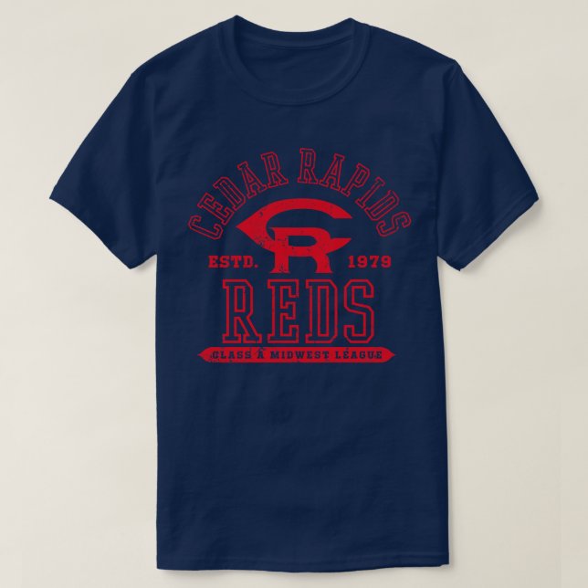 Cedar Rapids Reds T-Shirt (Design Front)