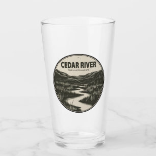 Cedar River National Grassland Stream Glass