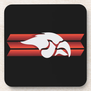 Cedar Springs Red Hawks #6 Coaster