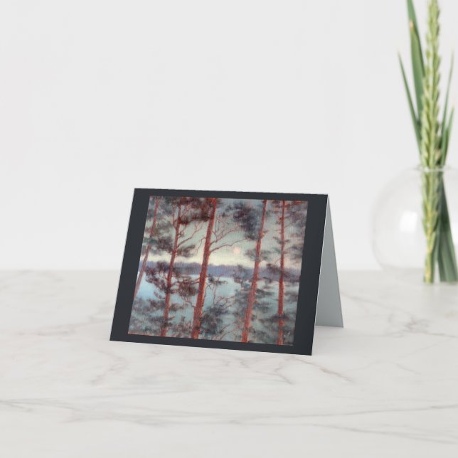 Cedar View Moonlight Card (Front)