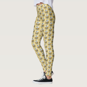Cedar Waxwing - Original Photograph Leggings