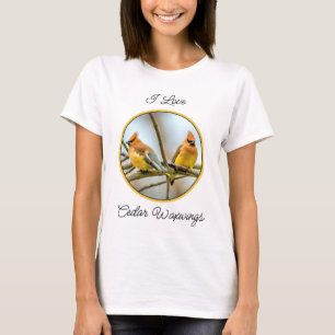 Cedar Waxwing - Original Photograph T-Shirt