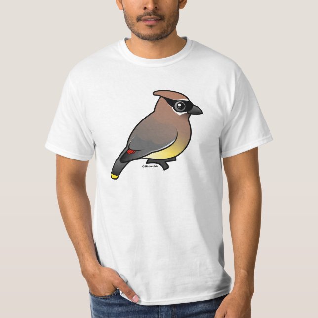 Cedar Waxwing T-Shirt (Front)