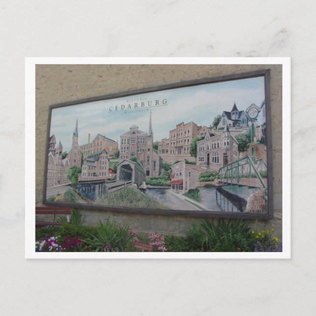 Cedarburg Mural Postcard (Front)